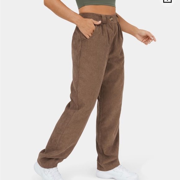 NWT Coca Mocha Corduroy Pants - Picture 3 of 5
